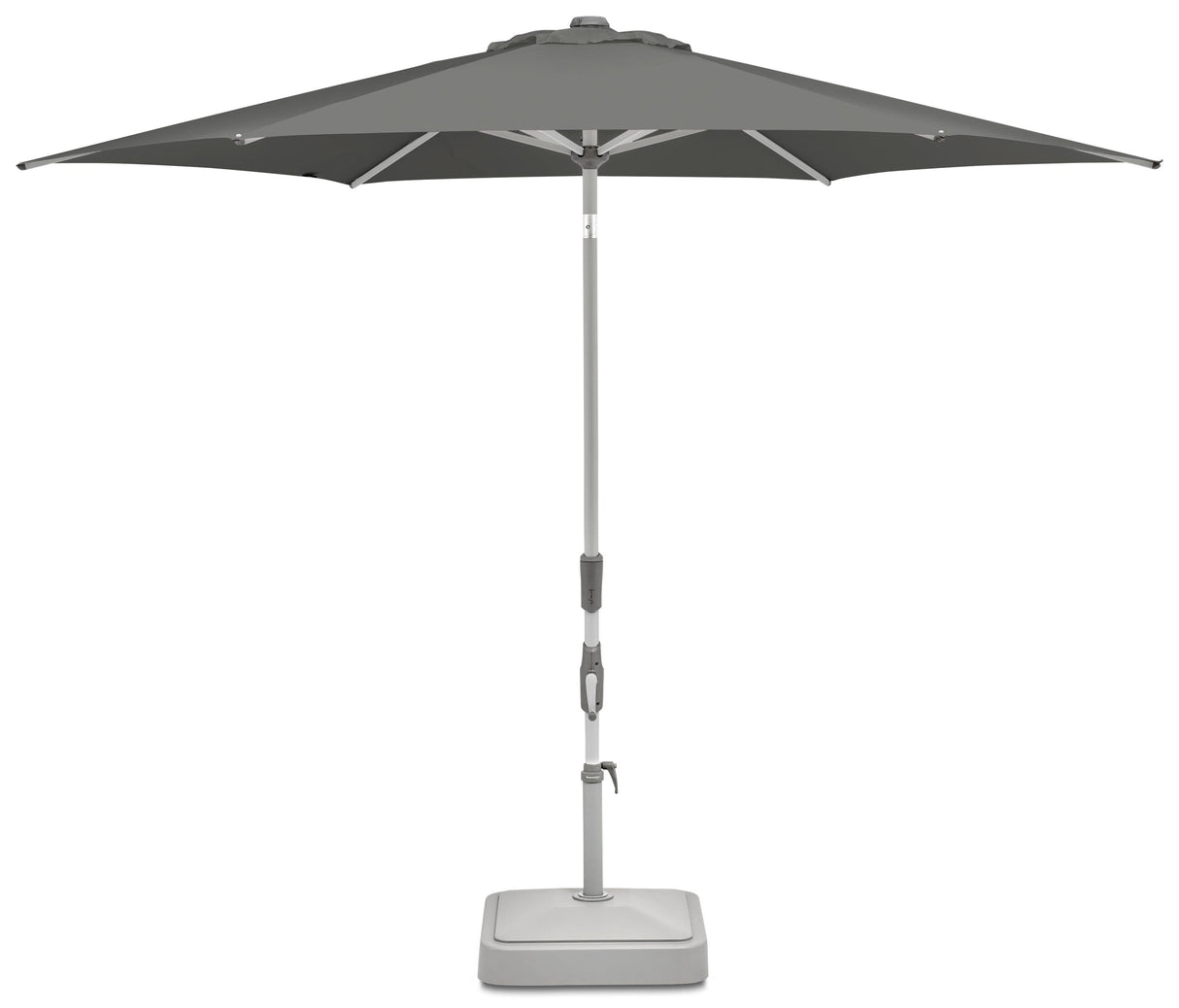 Suncomfort by Glatz Parasol Slide Ø250cm Stone grey 057