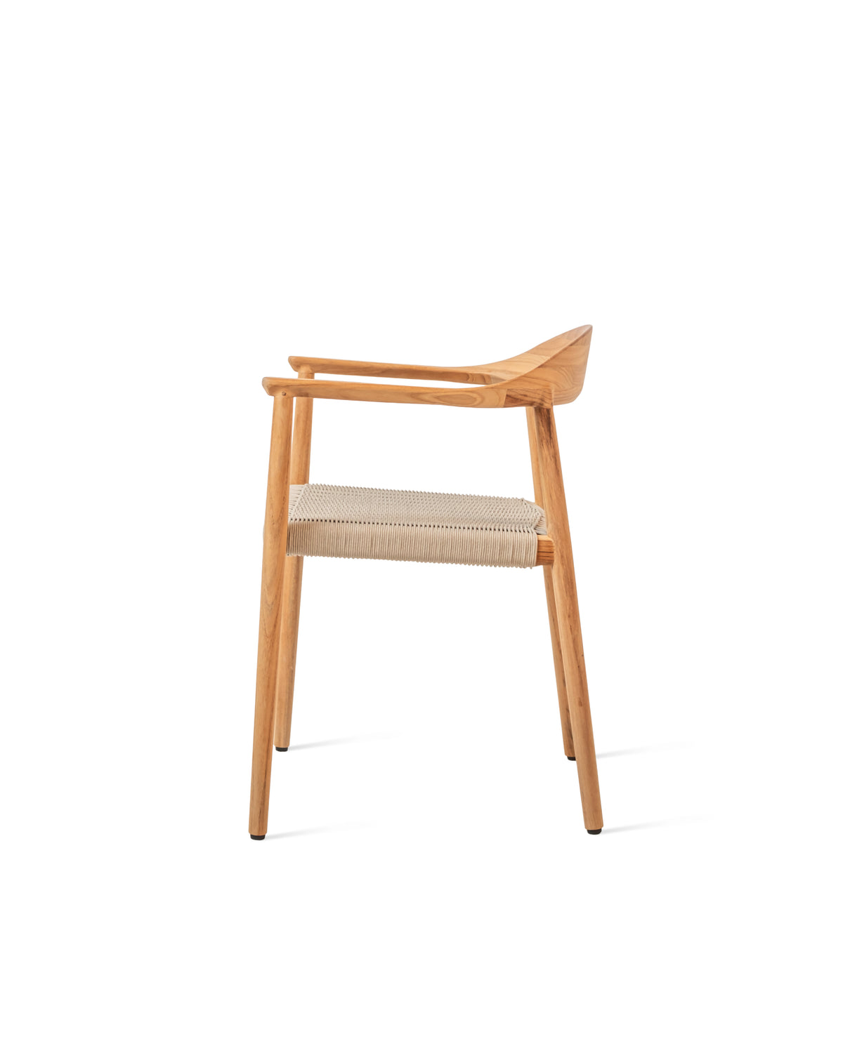 Vincent Sheppard Fika dining chair – Flax, Untreated teak