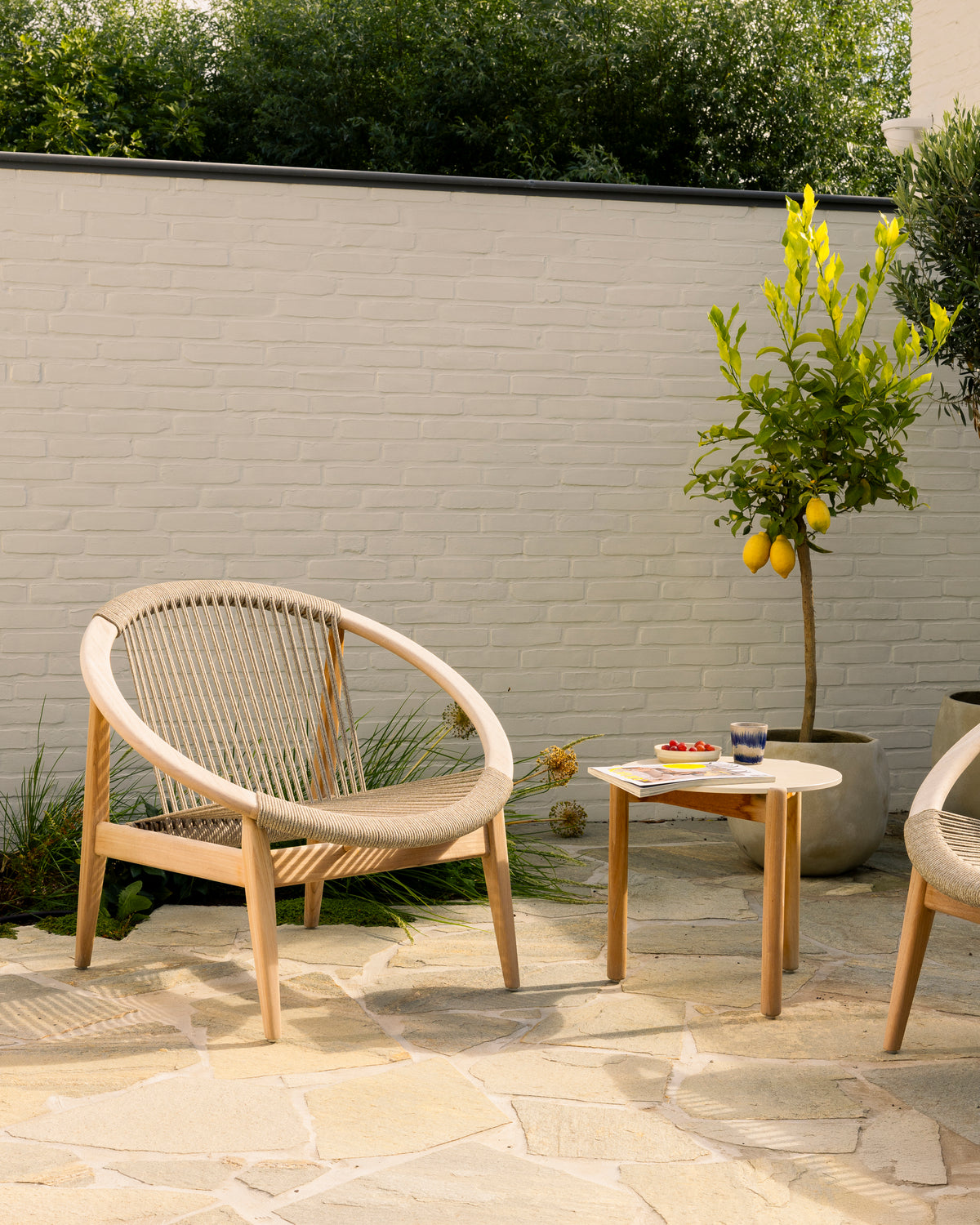 Vincent Sheppard Frida lounge chair – Dune white, Portland