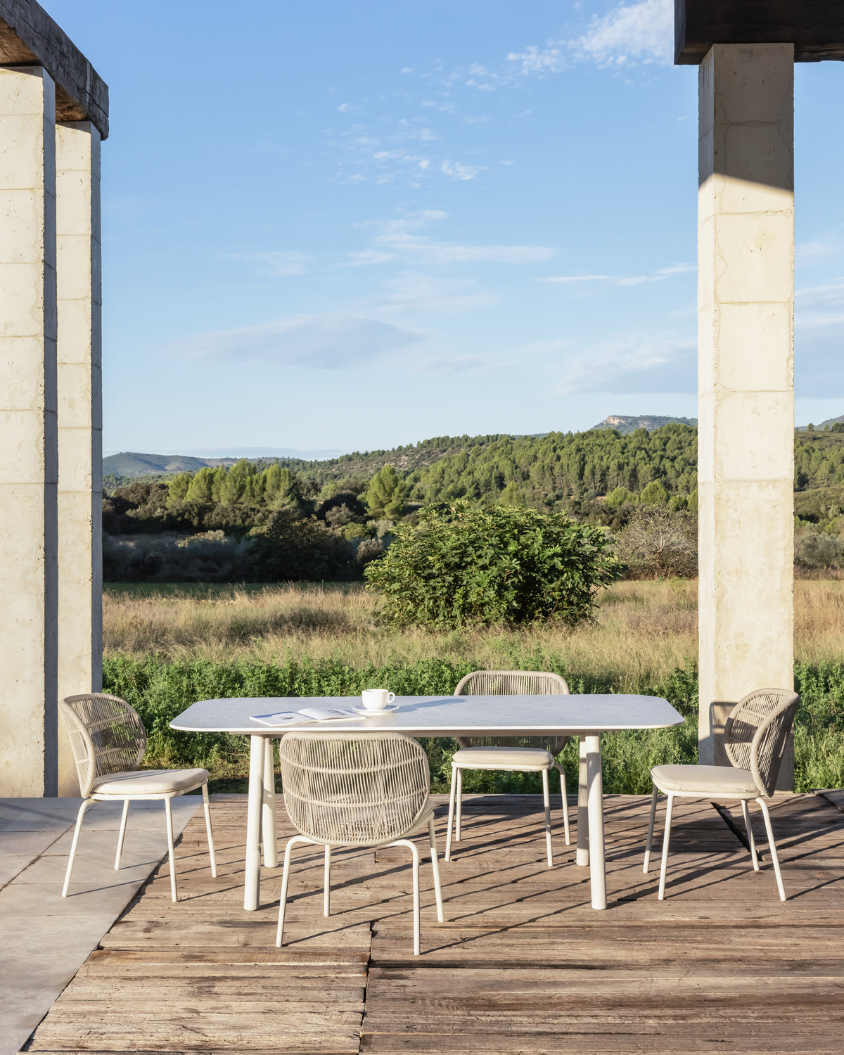 Vincent Sheppard Kodo dining chair – Dune white, Shards