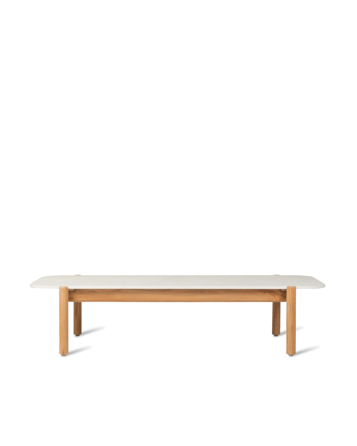 Vincent Sheppard Oda coffee table rectangular – Portland, Untreated teak