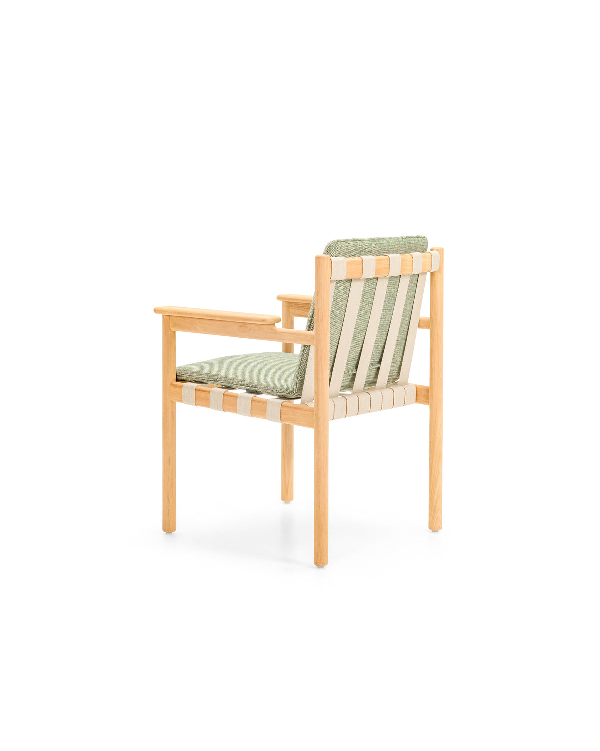 Vincent Sheppard Oda dining chair – Flax, Untreated teak