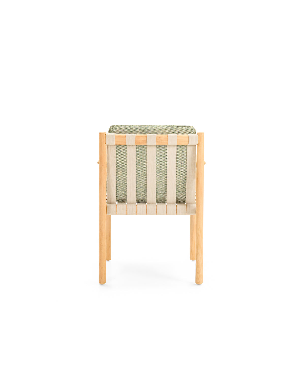 Vincent Sheppard Oda dining chair – Flax, Untreated teak