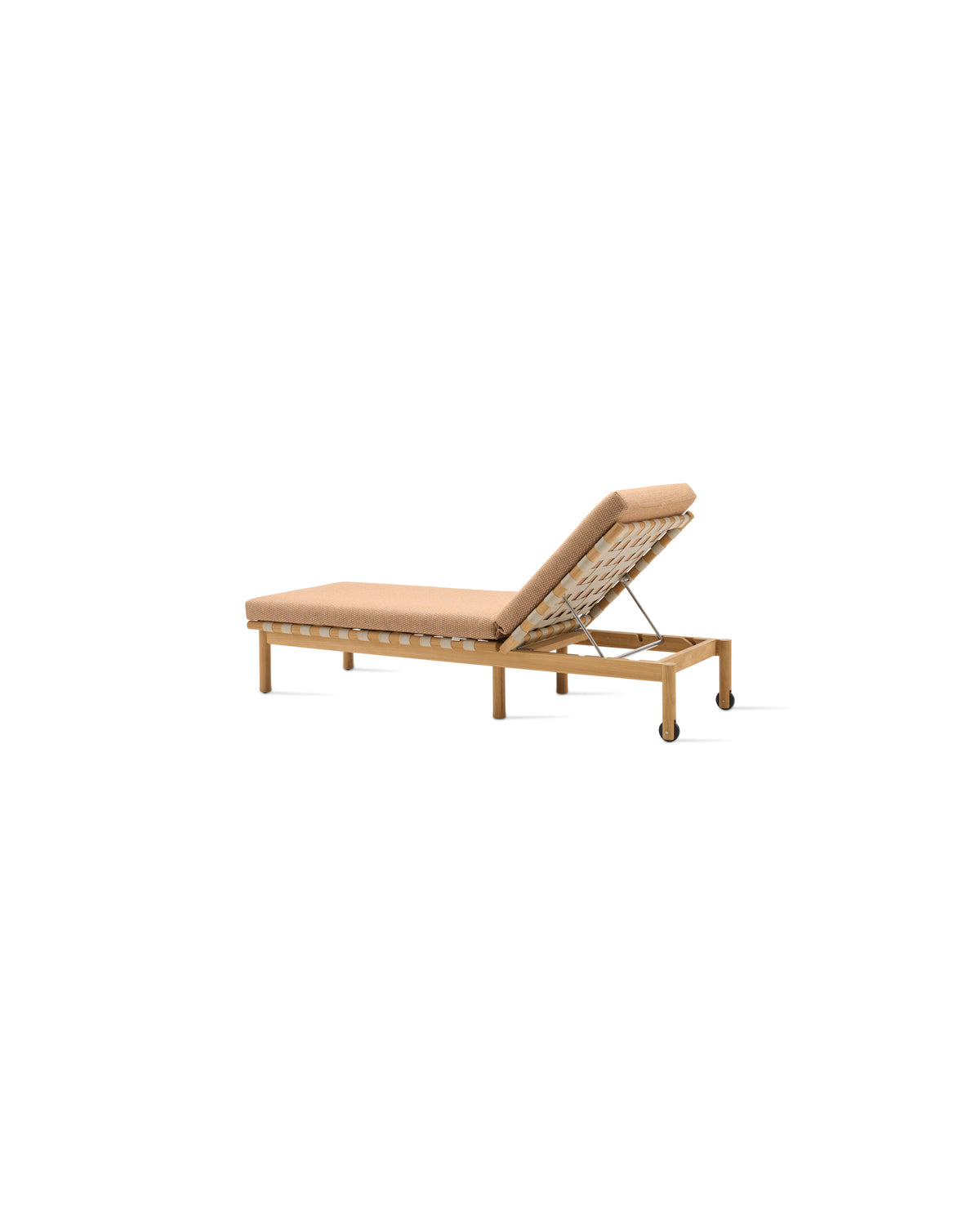 Vincent Sheppard Oda sunlounger – Untreated teak
