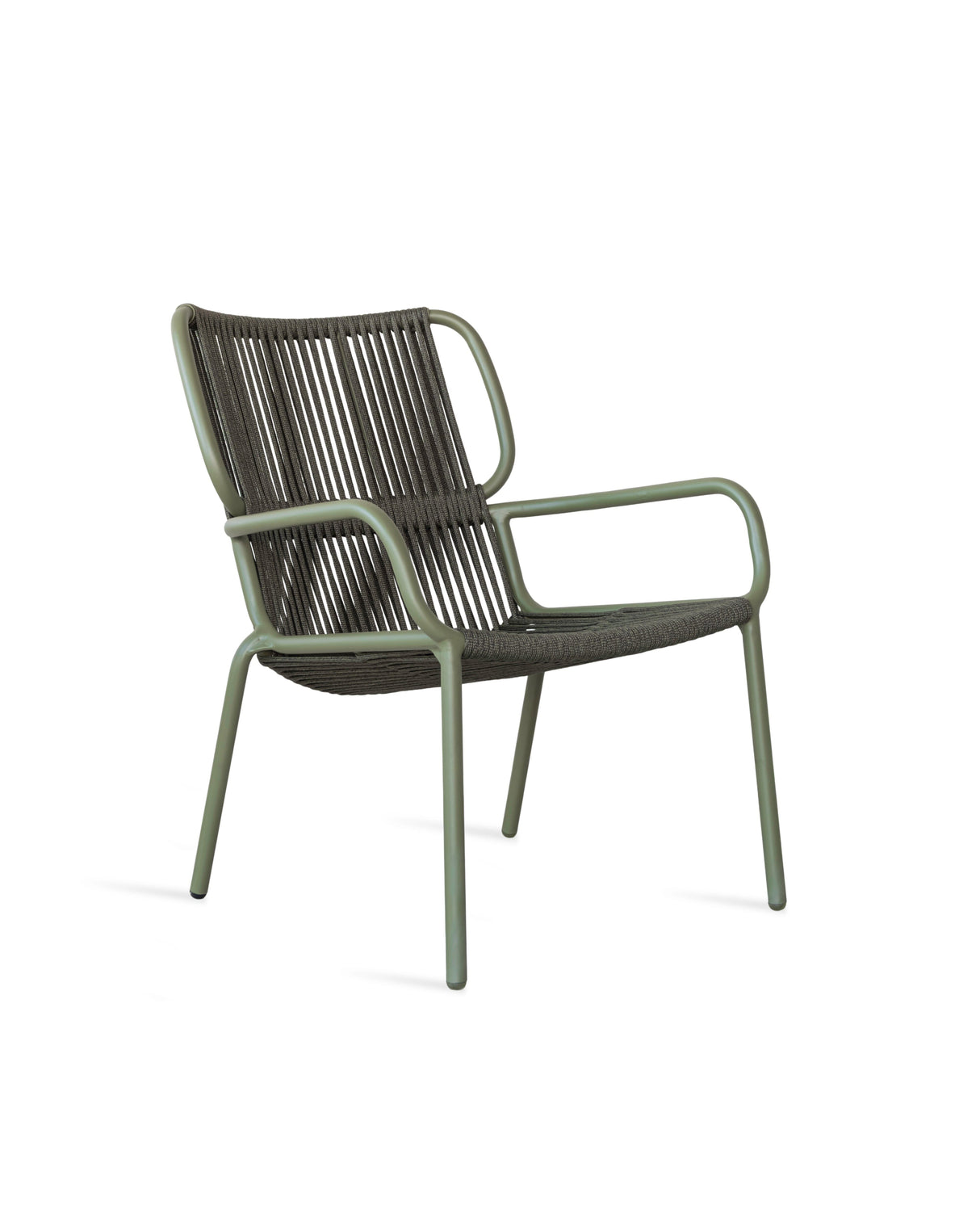 Vincent Sheppard Ribbon Fauteuil Lounge, coussin non inclus Moss/Dark Green