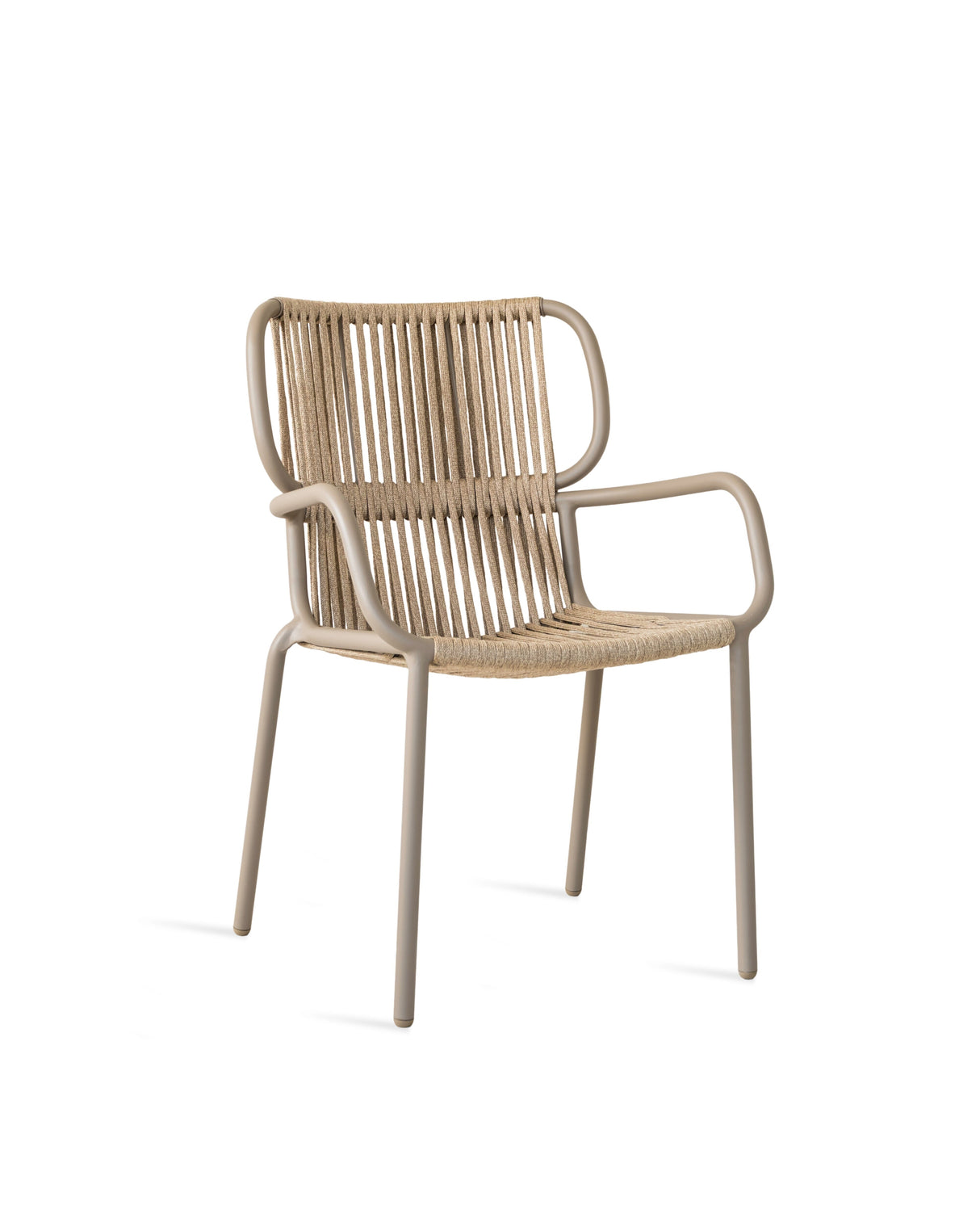 Vincent Sheppard Ribbon Fauteuil repas, coussin non inclus Taupe/Sand