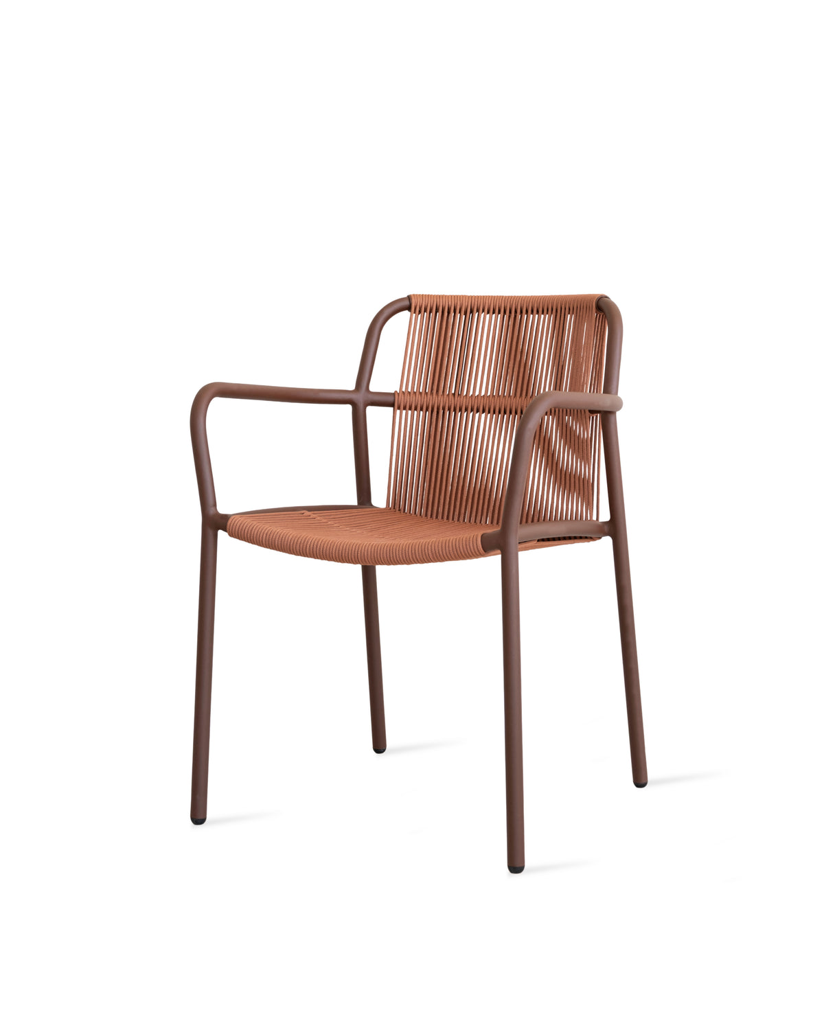Vincent Sheppard Sweep dining armchair – Rust/Cinnamon