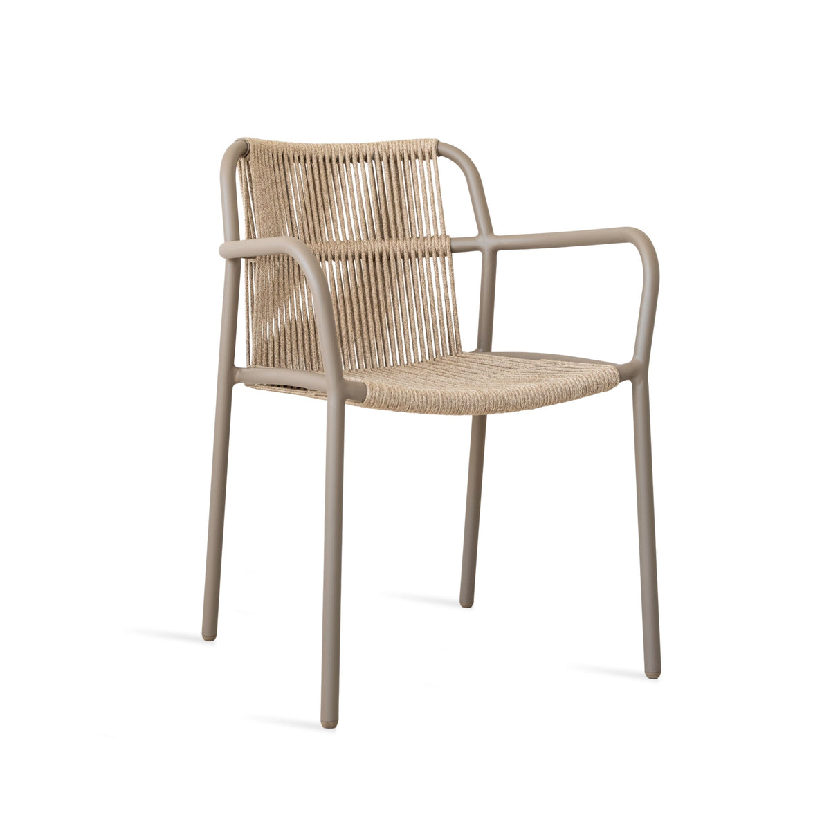 Vincent Sheppard Sweep Fauteuil repas, coussin non inclus Taupe/Sand