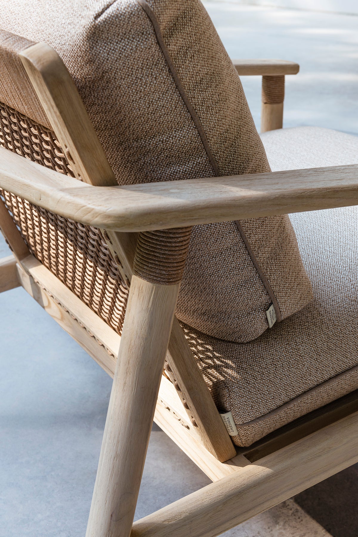 Vincent Sheppard David lounge chair – Aged teak