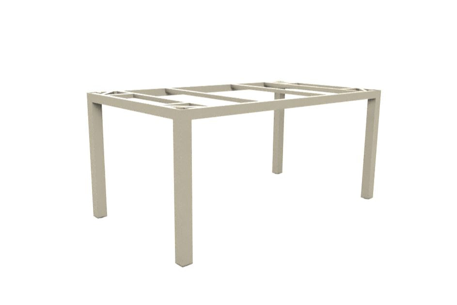 Zebra Alus Piètement de table 160x90cm H:74cm Light Taupe