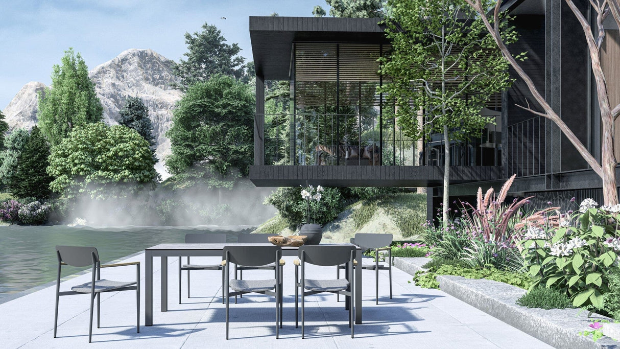 Zebra Alus Piètement de table 210x100cm H:74cm