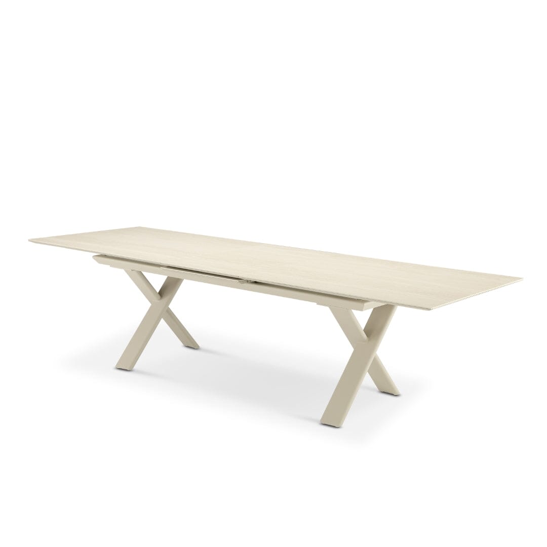 Zebra Levare Table repas céramique rallonge Synchro 240/300x100cm
