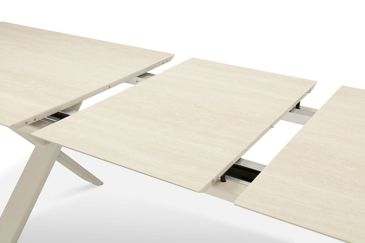 Zebra Levare Table repas céramique rallonge Synchro 240/300x100cm