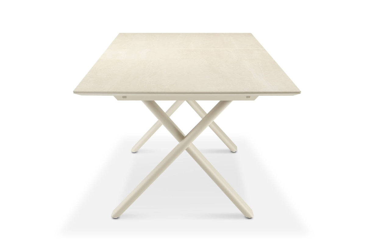 Zebra Levare Table repas céramique rallonge Synchro 240/300x100cm
