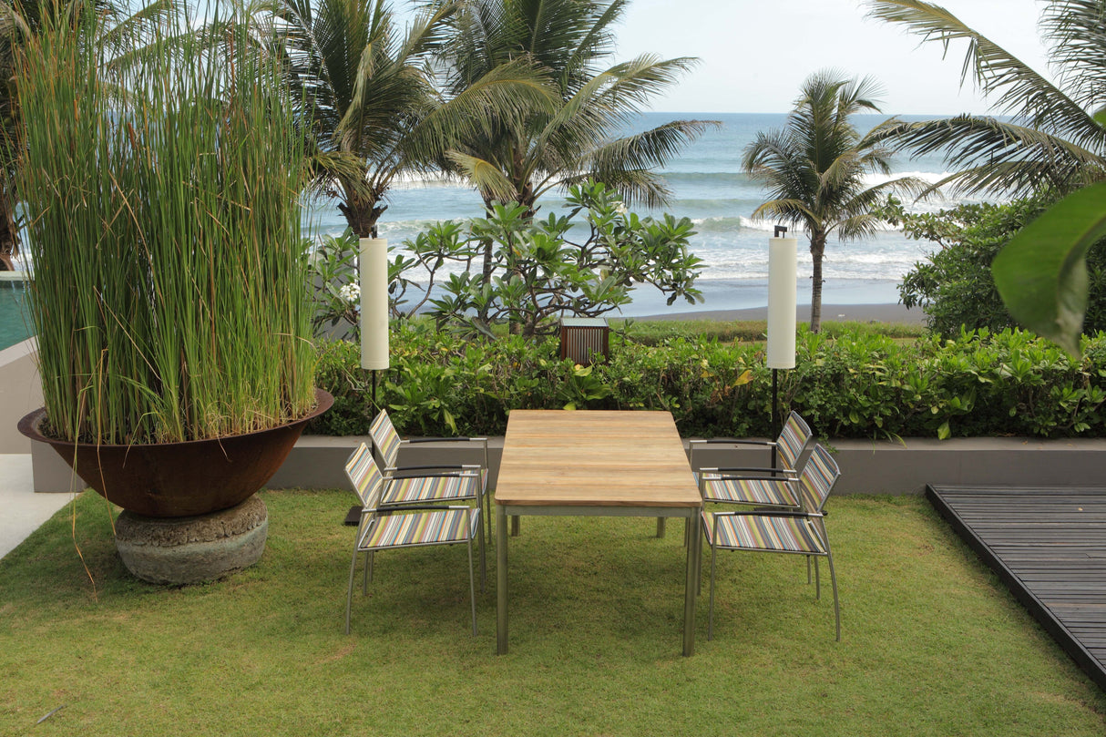 Zebra Naxos Table repas NAXOS pieds ronds 180x100cm