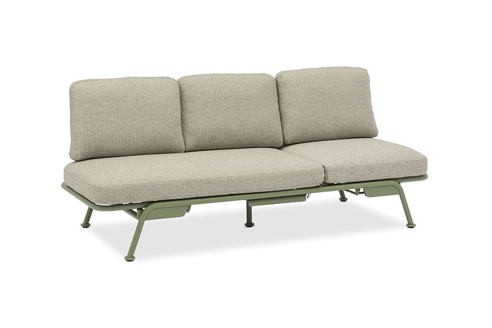 Zebra Somerset Canapé 3 places / Chaise longue avec coussins Sage - Mint green