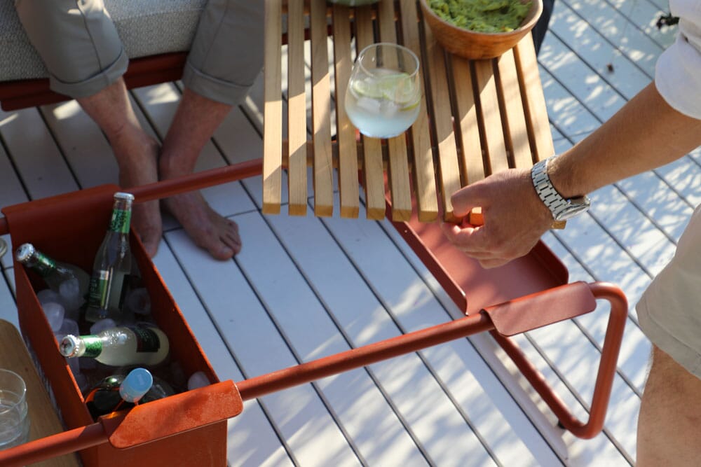 Zebra Somerset Table basse multifonctions 83x46cm h:36cm