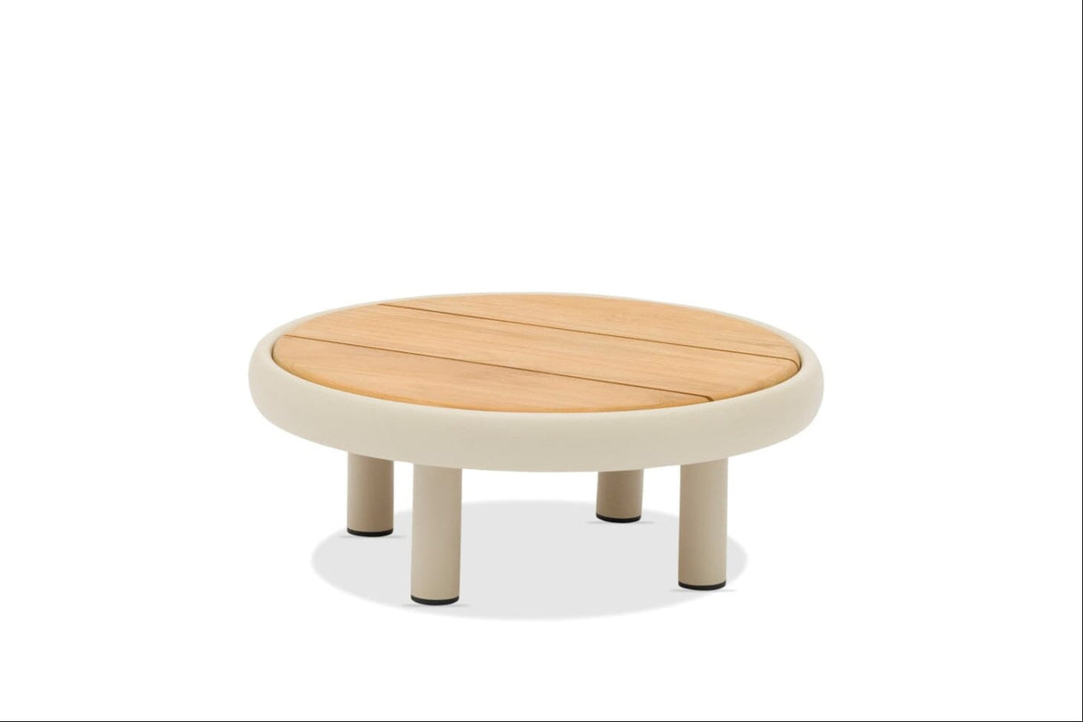 Zebra Wave Table basse teck Ø60cm h:22cm