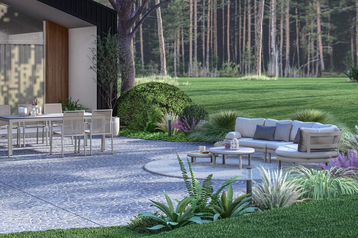 Zebra Wave Table basse teck Ø60cm h:22cm