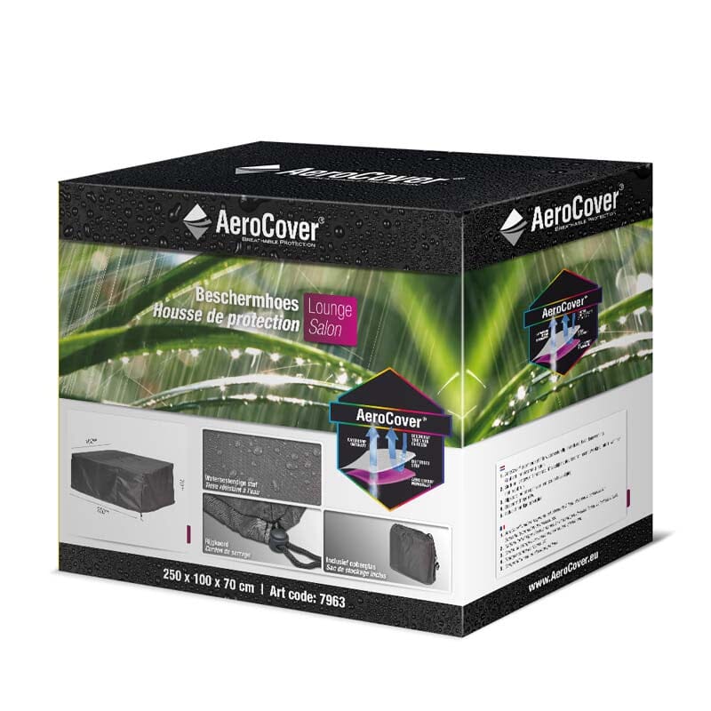 Aerocover Housse de protection pour Canapé XL 250x100cm H:70cm