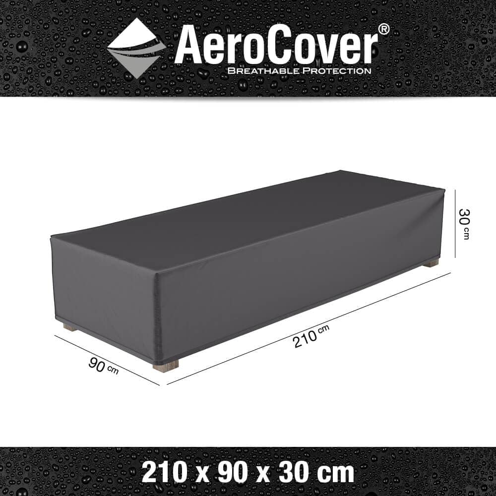 Aerocover Housse de protection pour Chaise longue 210x90cm H:30cm