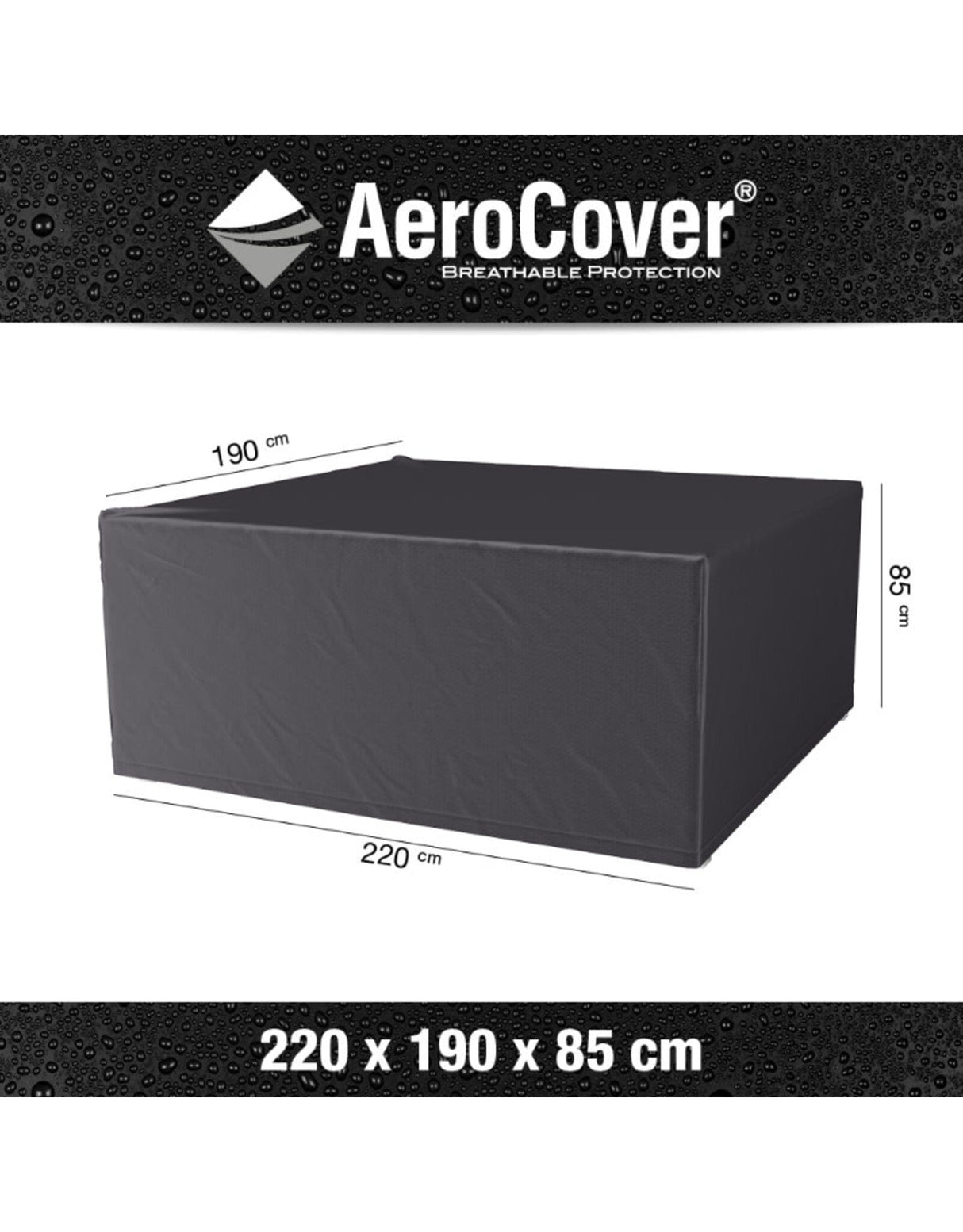 Aerocover Housse de protection pour ensemble 220x190 H:85cm
