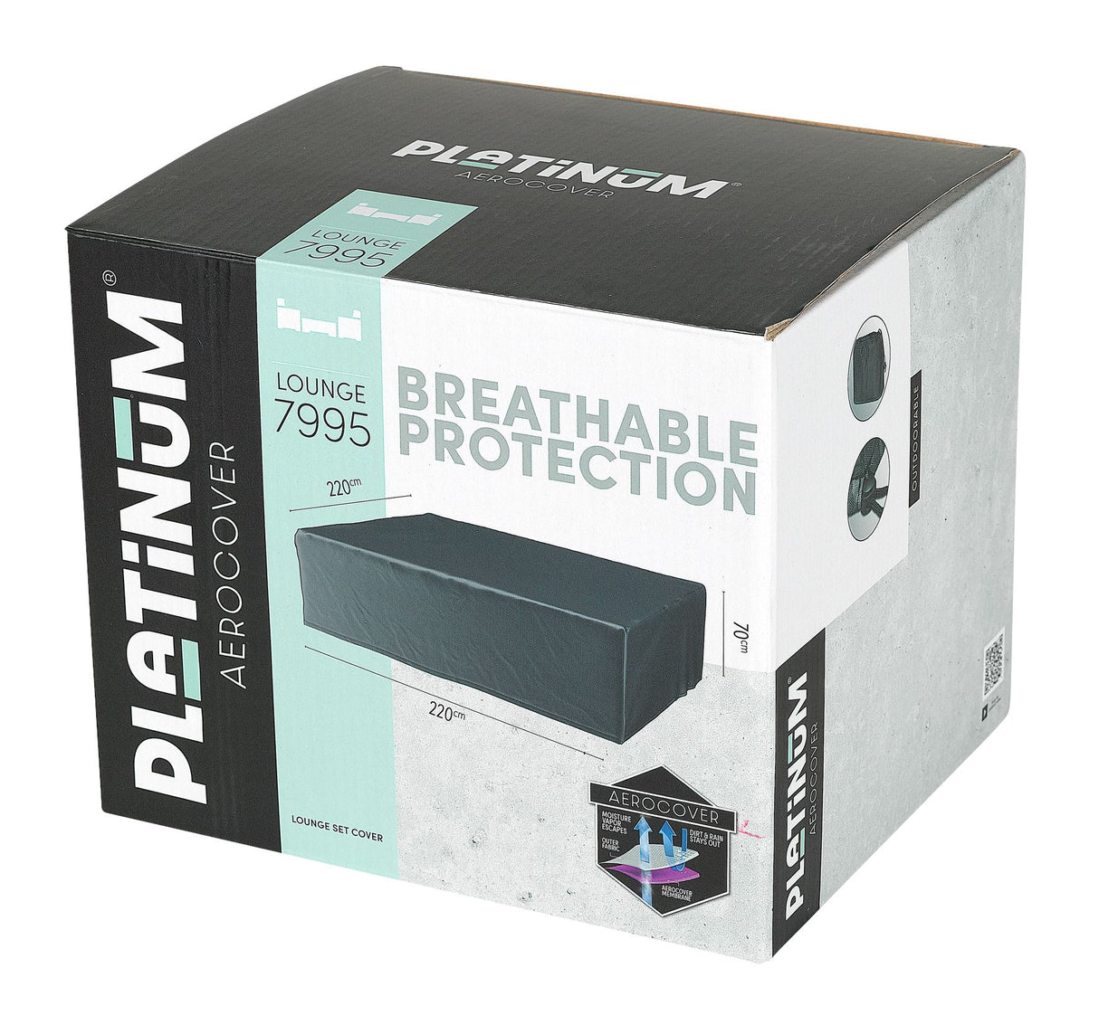 Aerocover Housse de protection pour ensemble 220x220cm H:70cm