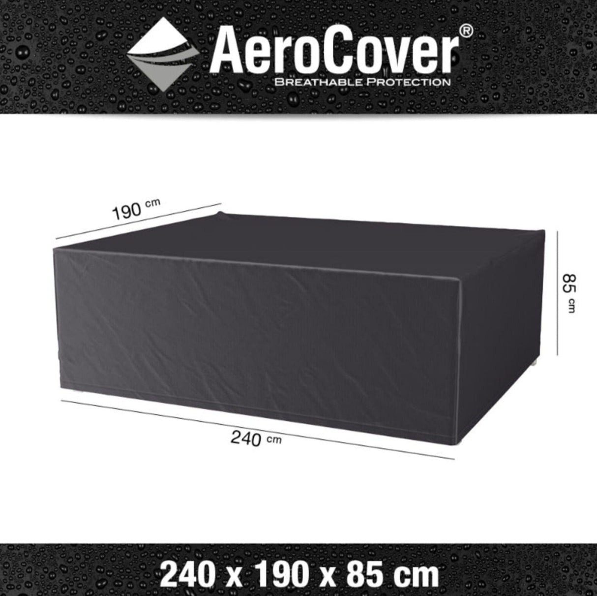 Aerocover Housse de protection pour ensemble 240x190cm H:85cm