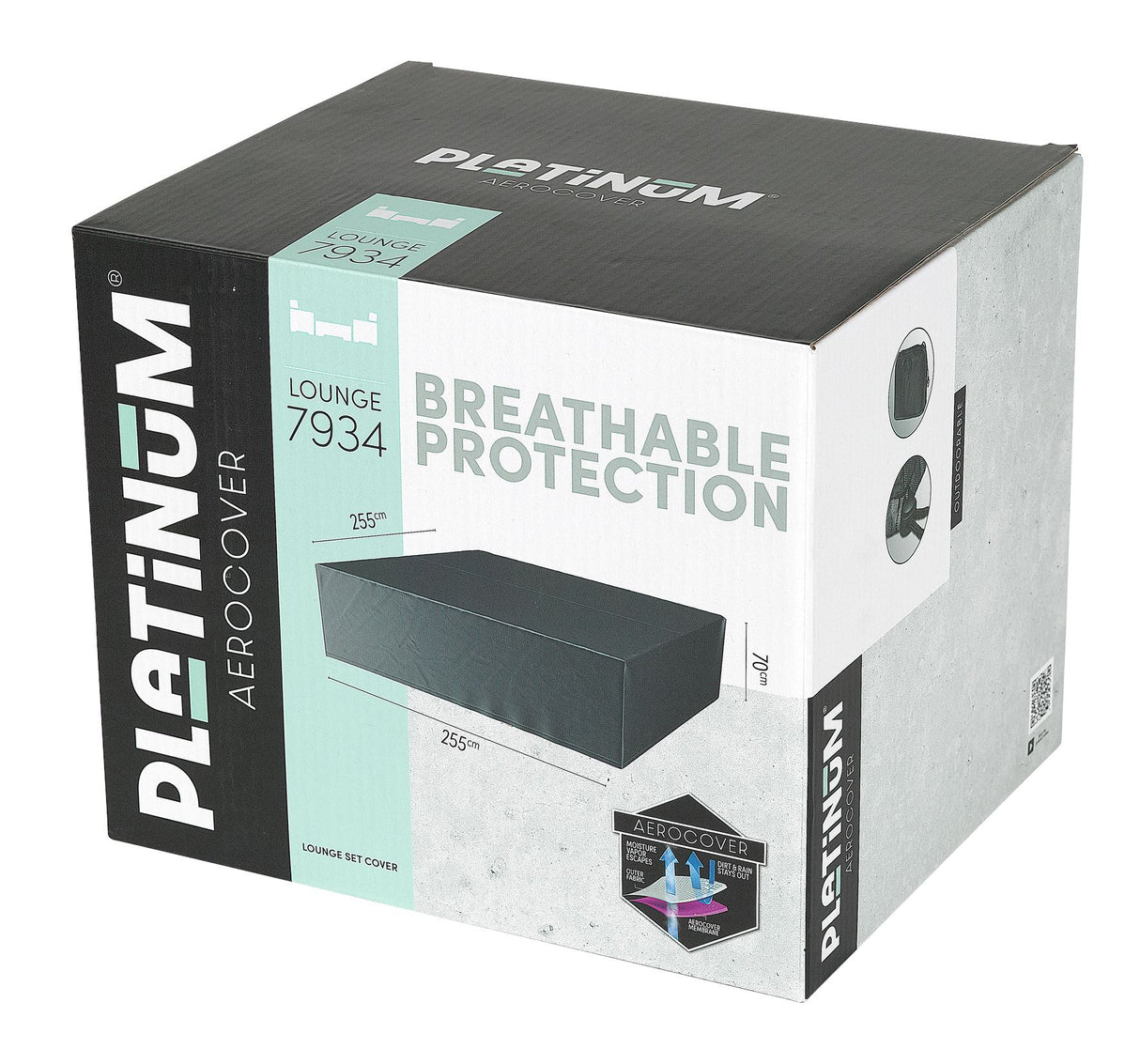 Aerocover Housse de protection pour ensemble 255x255cm H:70cm