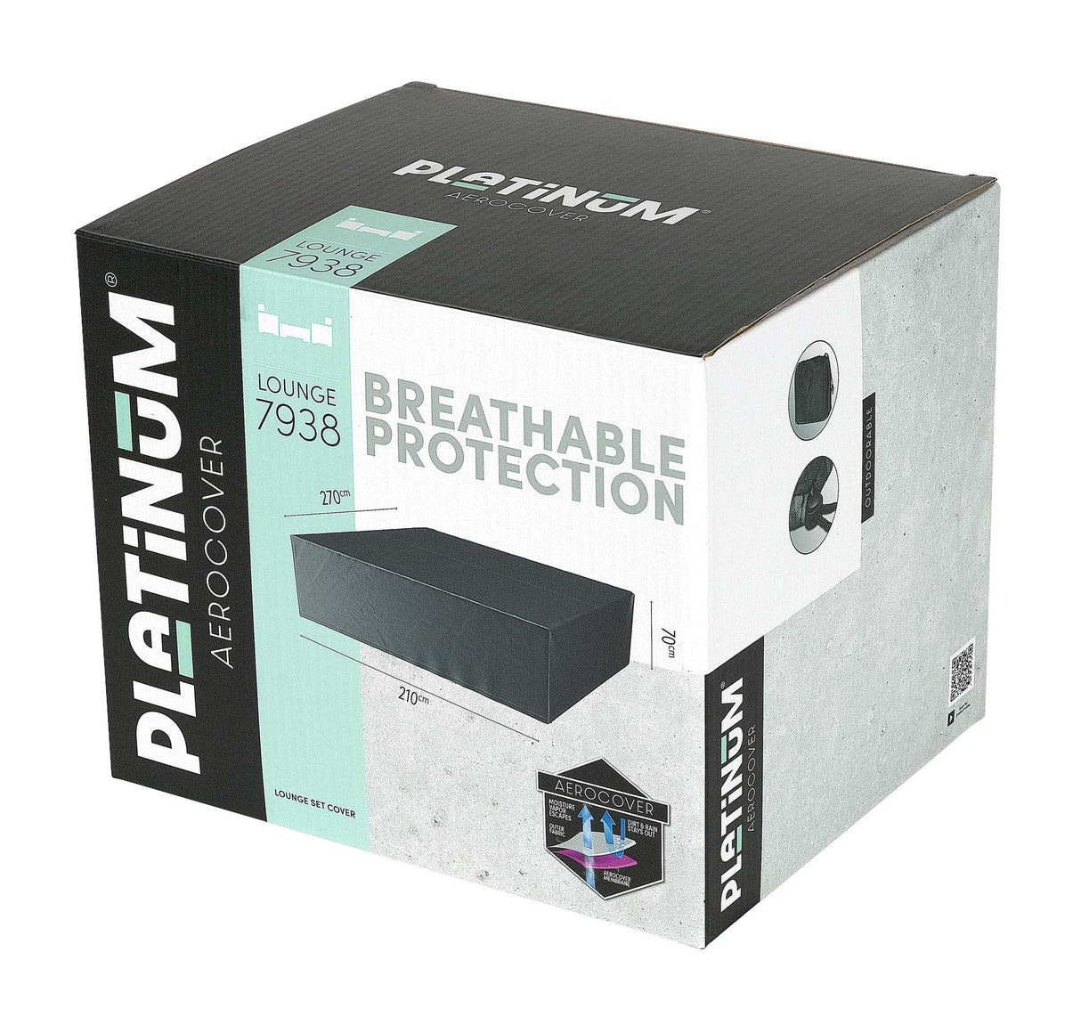 Aerocover Housse de protection pour ensemble 270x210cm H:70cm