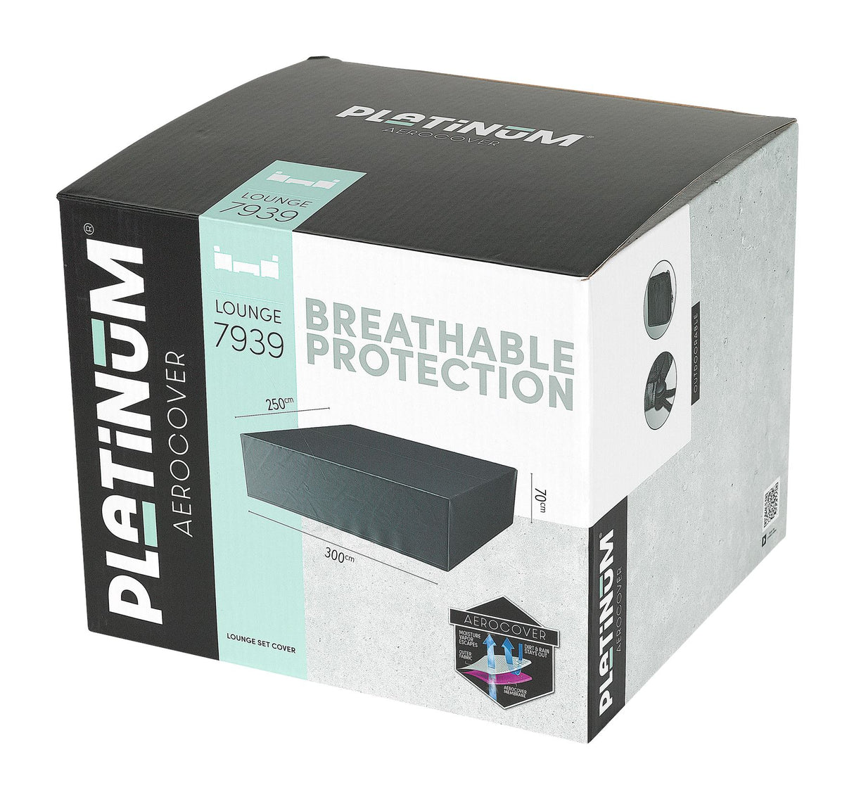 Aerocover Housse de protection pour ensemble 300x250cm H:70cm