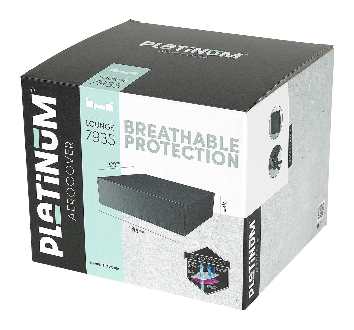 Aerocover Housse de protection pour ensemble 300x300cm H:70cm