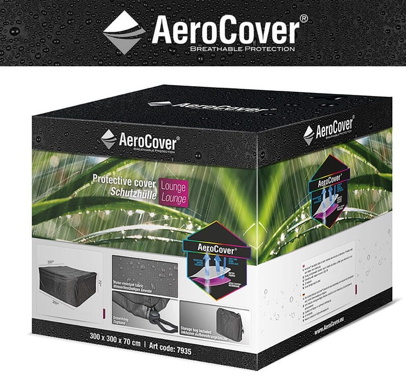 Aerocover Housse de protection pour ensemble 300x300cm H:70cm