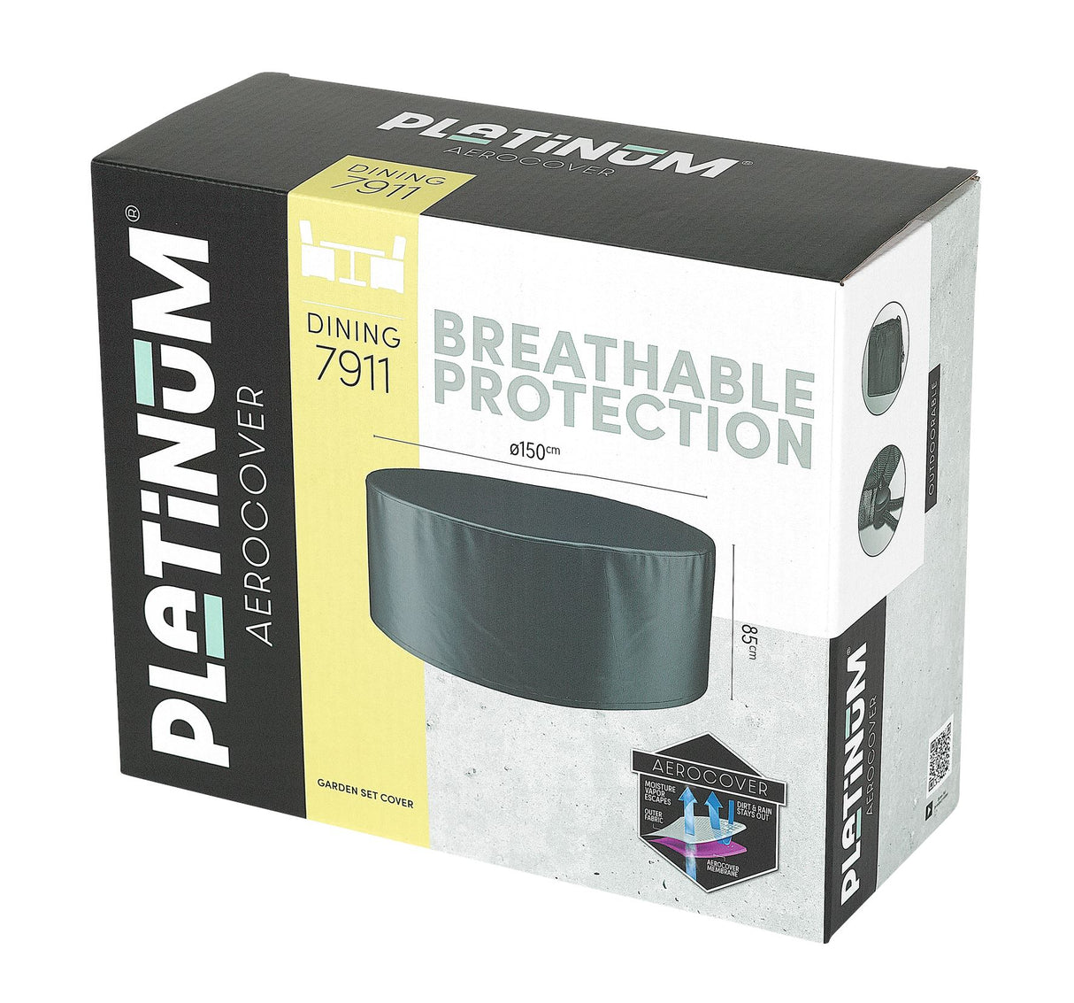 Aerocover Housse de protection pour ensemble Ø150cm H:85cm