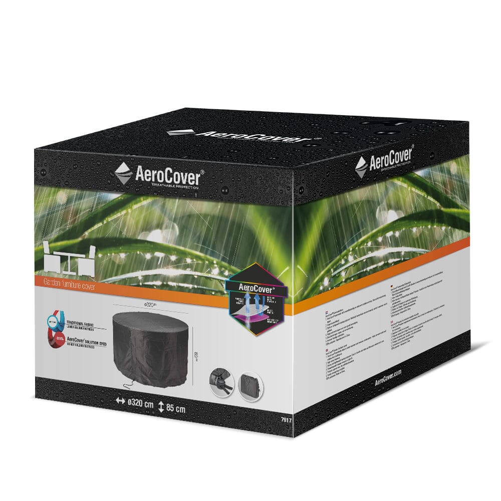Aerocover Housse de protection pour ensemble Ø320cm H:85cm