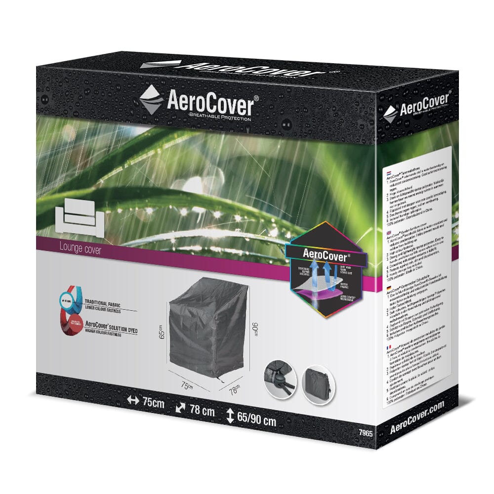 Aerocover Housse de protection pour Fauteuil club Lounge 75x78cm H:65/90cm