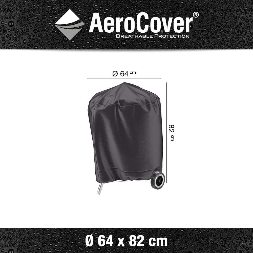 Aerocover Housse de protection pour Gril barbecue Ø64cm H:82cm
