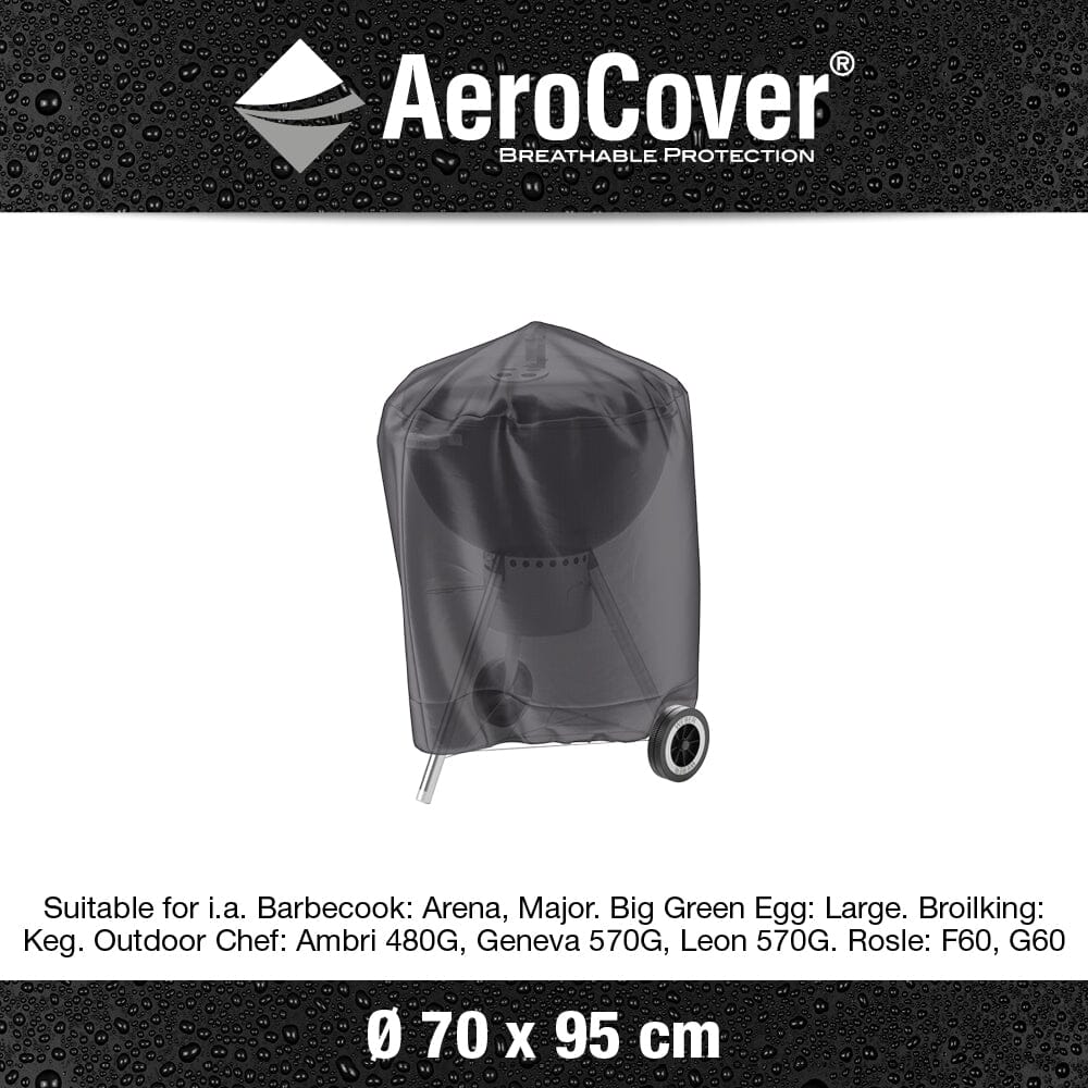 Aerocover Housse de protection pour Gril barbecue Ø70cm H:95cm