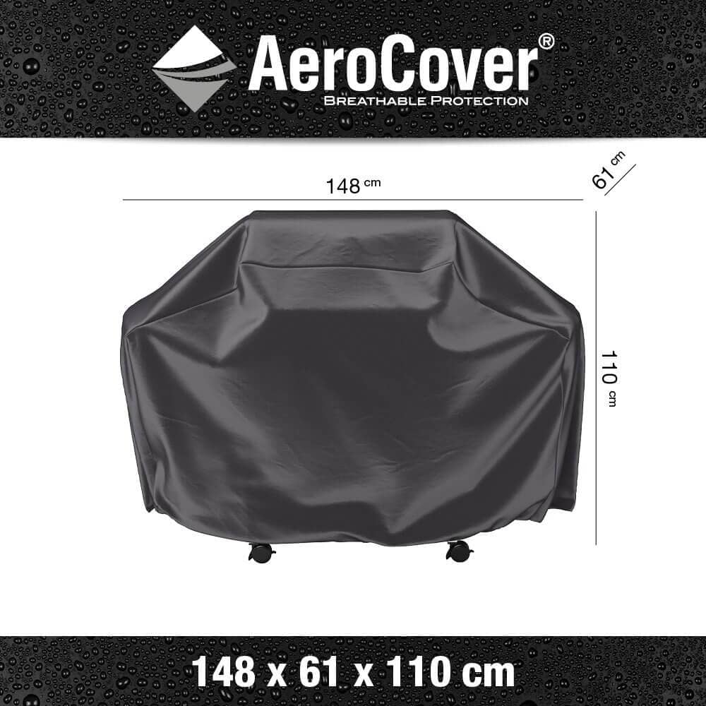 Aerocover Housse de protection pour Gril barbecue taille L 148x61cm H:110cm