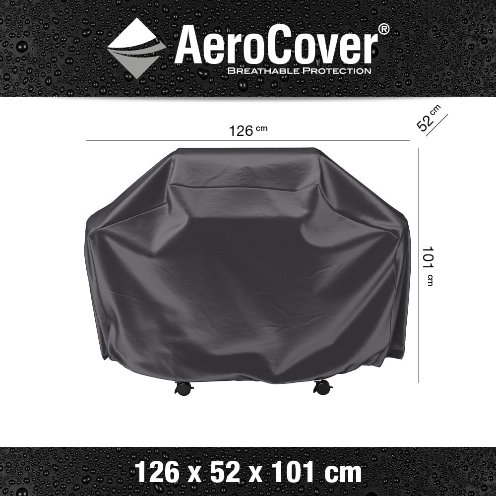Aerocover Housse de protection pour Gril barbecue taille S 126x52cm H:101cm