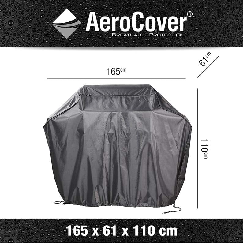 Aerocover Housse de protection pour Gril barbecue taille XL 165x51cm H:110cm