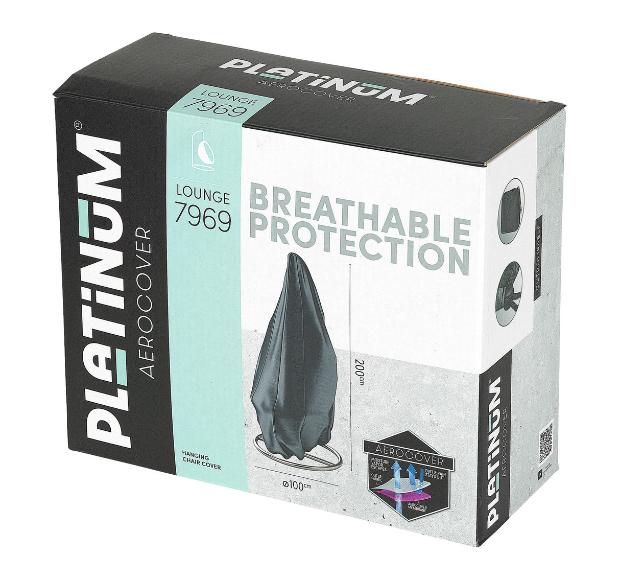 Aerocover Housse de protection pour Nid suspendu ø100 H:200cm