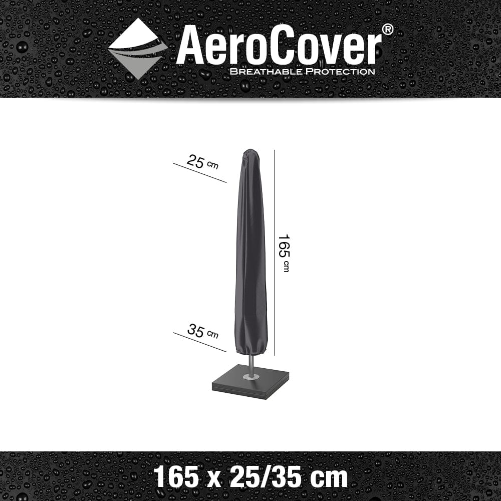 Aerocover Housse de protection pour Parasol 165x25/35cm H:165cm
