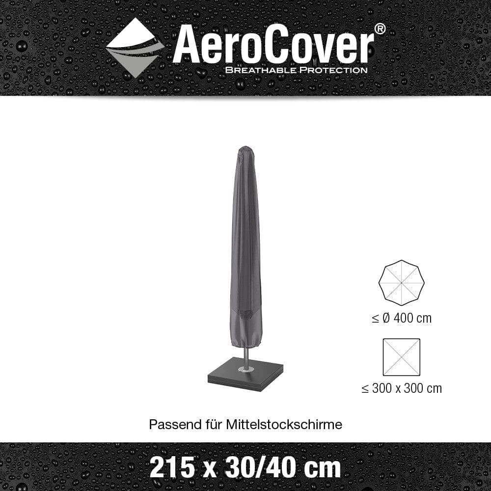Aerocover Housse de protection pour Parasol 215x30/40cm H:215cm