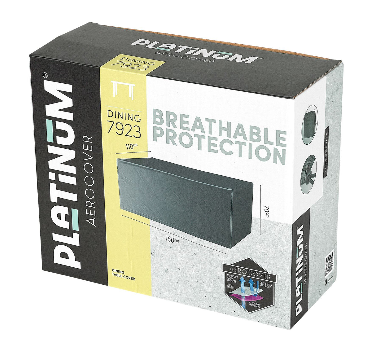 Aerocover Housse de protection pour Table 180x110cm H:70cm