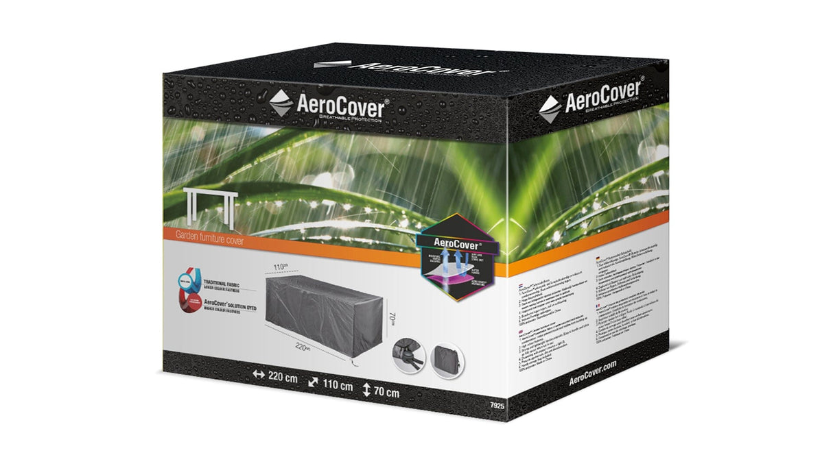 Aerocover Housse de protection pour Table 220x110cm H:70cm