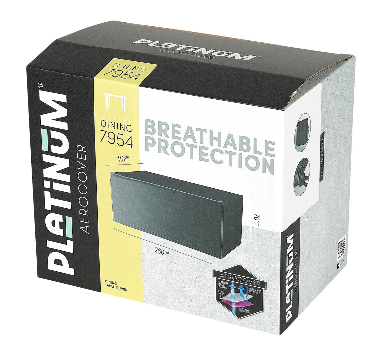 Aerocover Housse de protection pour Table 280x110x70cm