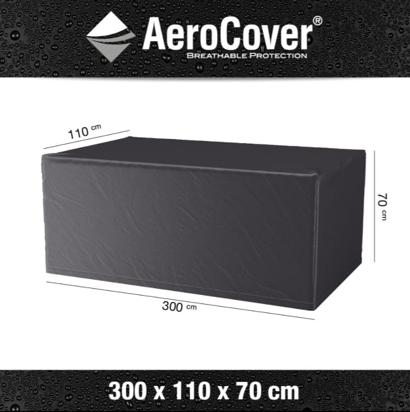 Aerocover Housse de protection pour Table 300x110cm H:70cm