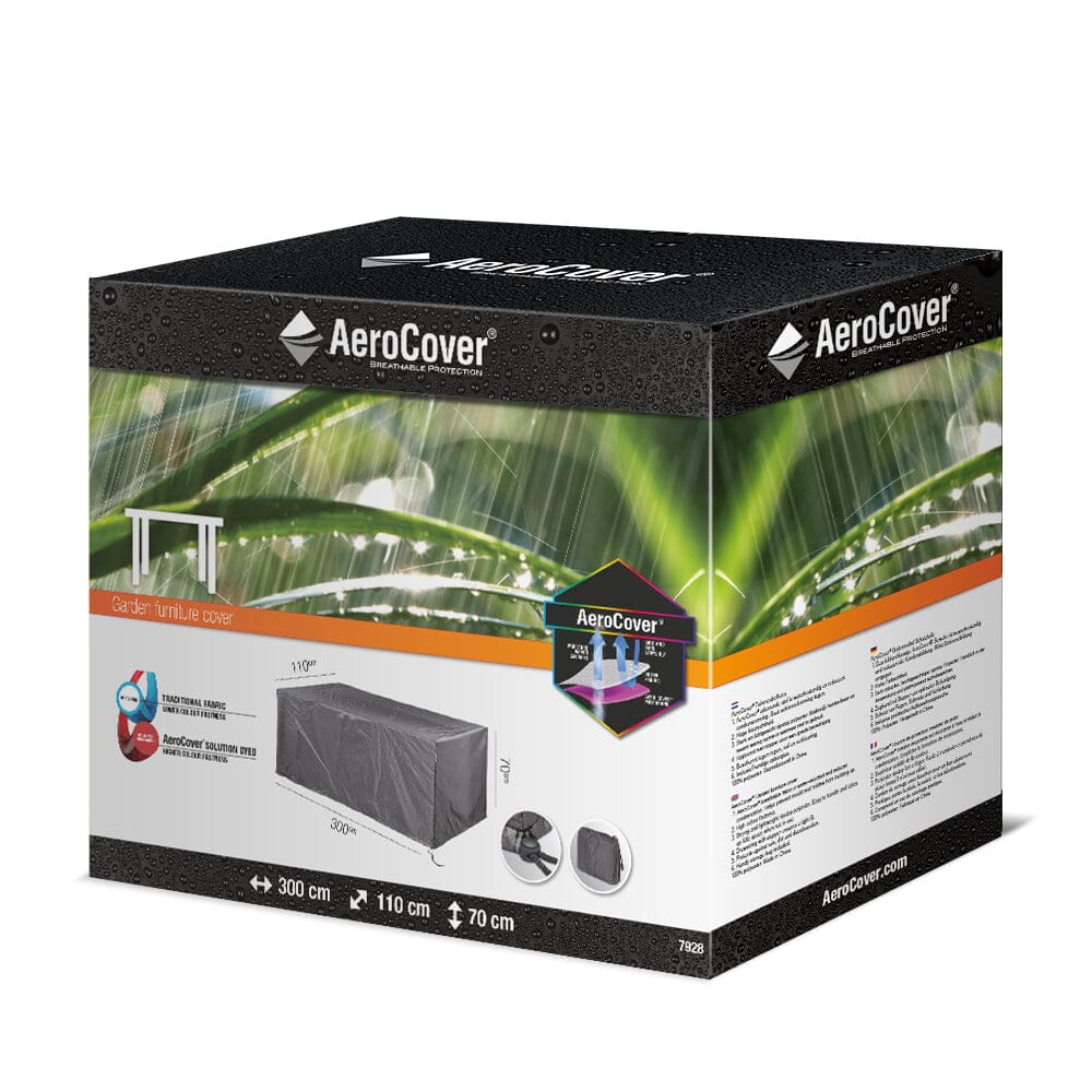 Aerocover Housse de protection pour Table 300x110cm H:70cm