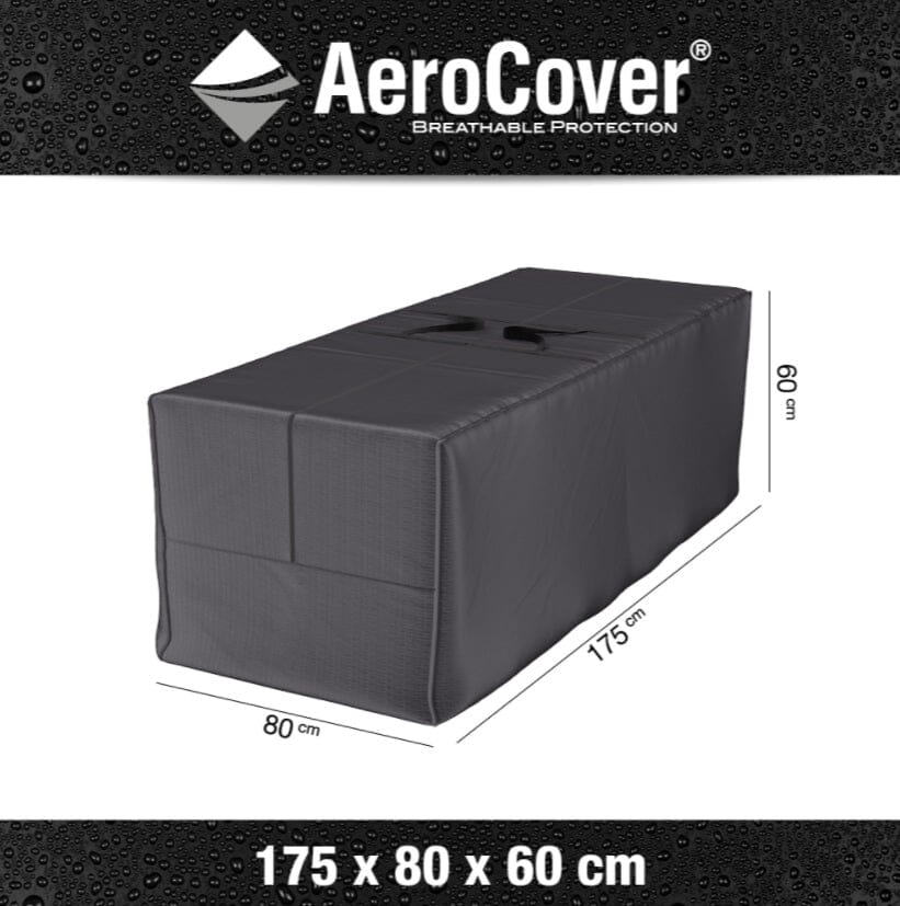 Aerocover Housse de protection sac de transport pour coussins 175x80x60cm